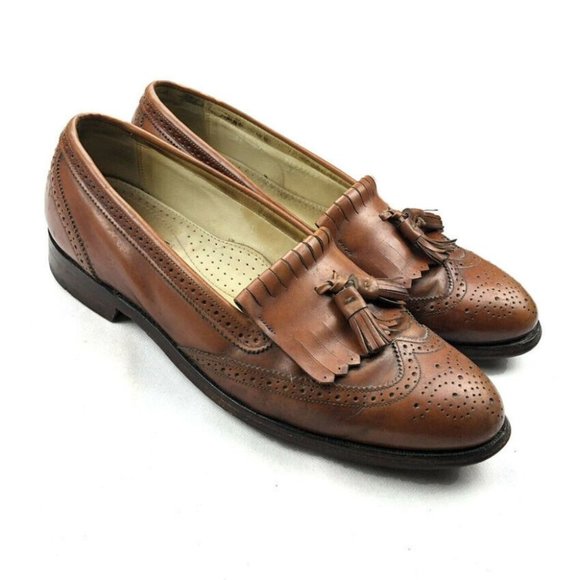 Bostonian Impression Wing Tip Dress Kiltie Tassel